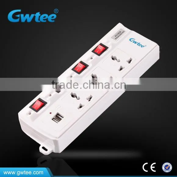 5 Way Electrical Outlet Socket With USB, Universal USB Extension Socket Quality Choice photo-6