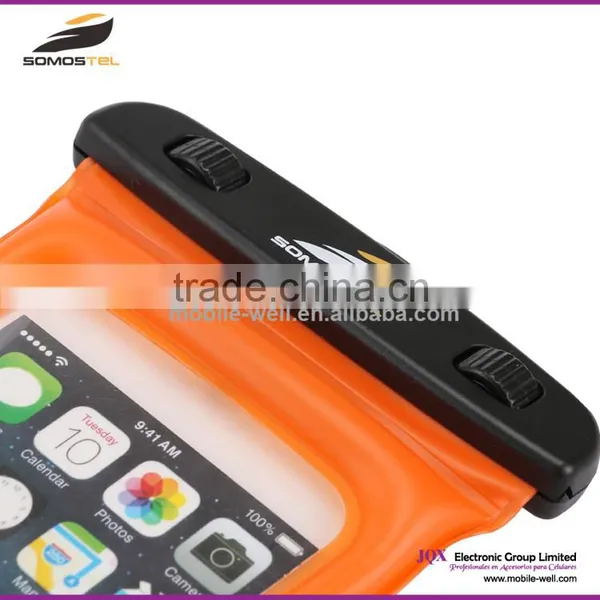 [Somostel] 2015 New Product For Iphone 6 Waterproof Mobile Phone Case/ Phone PVC Waterproof Dry Bag For Swimming photo-3