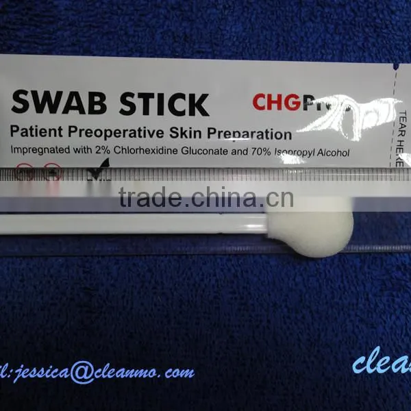 70% IPA and 2%CHG Swab ,CHG Swab Prep Swab,surgical Medical Sterile Swab photo-4