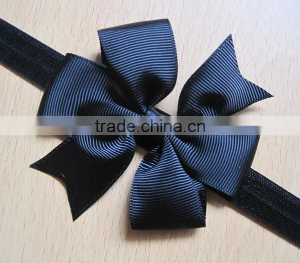 Children's Hair Accessories Australia Ecofriendly Material Fold Over Elastic and Hair Band Bow photo-4