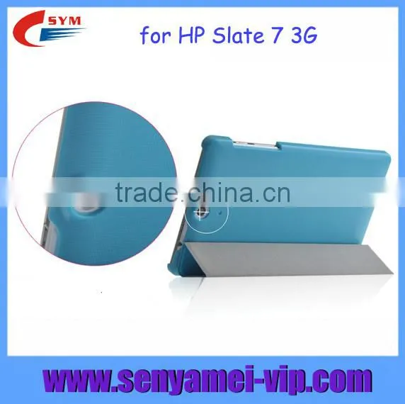 Hot Sale Case Cover for hp Slate 7 3G With PC Back Cover, Flip Case Cover for hp Slate 7 photo-3