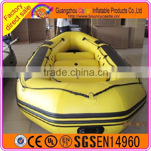 CE Approved 0.9mm Thickness Pvc Inflatable Fishing Boat for Sale photo-3