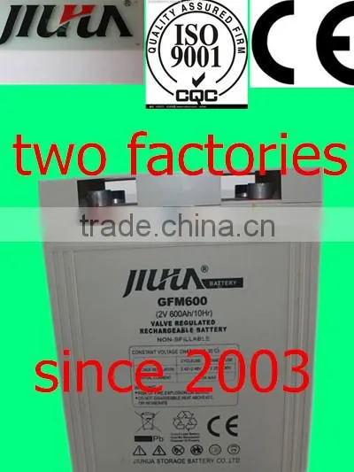 2v600ahDeep Cycle/rechargeable/storage/maintenance Free/sealed/VRLA/GEL/ Lead Acid Battery photo-3