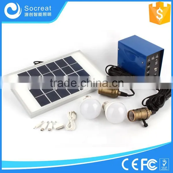 Ultra High Efficiency Home Solar Lighting System With More Than 15 Years' Life-span Solar Panel