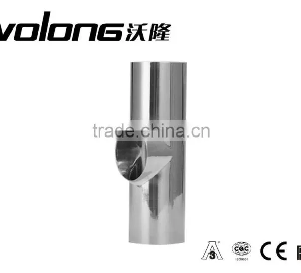 Stainless Steel Pipe Fitting Sanitary Clamp Tee photo-2