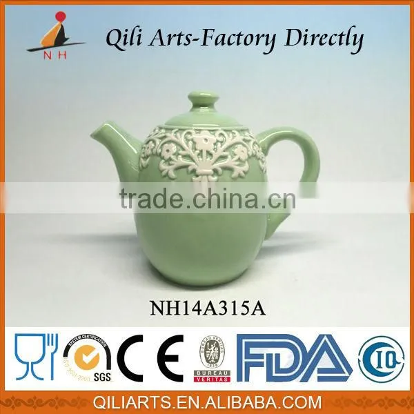 2015 Retail Delicate Ceramic Turkish Teapot