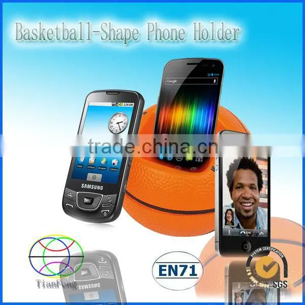 PU Basketball Phone Holder