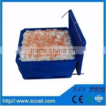 Large Cooler for Fish Frozen Storing Insulated Fish Bins Fish Tub Cooler photo-2