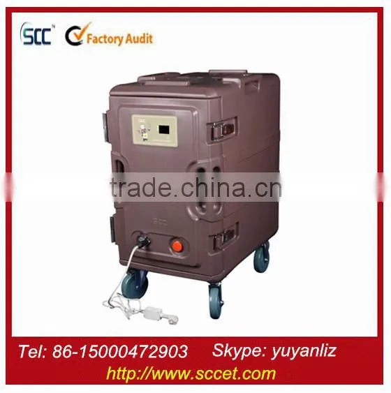 116ltr Single Door Plastic Food Heater Cabinet, Heated Banquet Cabinet photo-3
