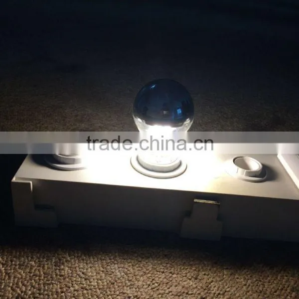 2015 New Product 4w A60 E27 Mirrored LED Filament Bulb With Chrome Dome photo-2
