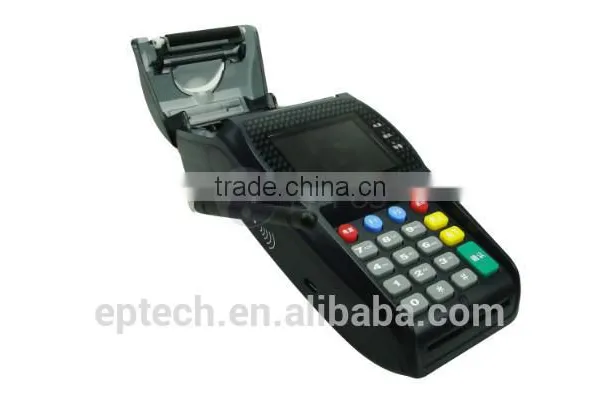 Free LOGO EP T260 Mobile Handheld Portable POS Payment Terminal With NFC IC MSR Card Reader photo-4