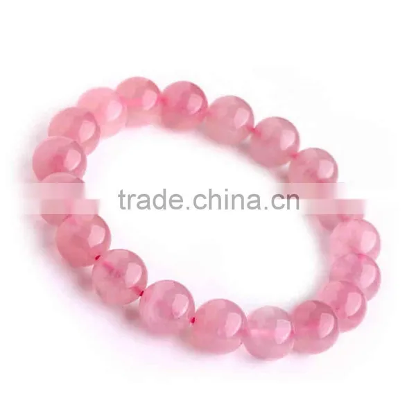 Hot Natural Horse Powder Crystal Bracelet Hand on Lotus Powder Bracelet of Multicolored Jewelry Fashion Factory Wholesale photo-3