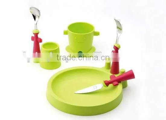 Novelty Silicone Handle S/S Kitchenware