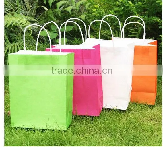 High Quality Bag Recycle Custom Logo Shopping Paper Bag Promotion Bag photo-6