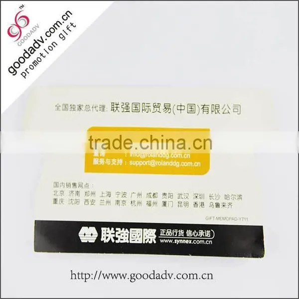 Chinese Manufacturers of a Variety of Shapes and Colors Custom Note Pad photo-3