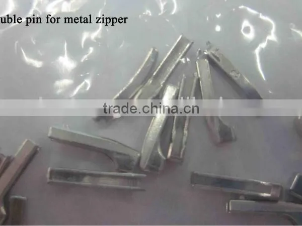 3# Double Pin Metal Zipper Accessories