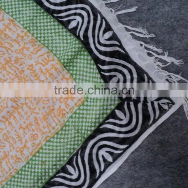 Short Pareos,One Piece Style Fashion Sarong / Adults Age Group and Unisex Gender Sarong photo-3