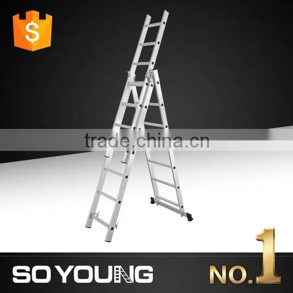 Aluminium fire escape ladder 3*9 3*10 3*11 3*12