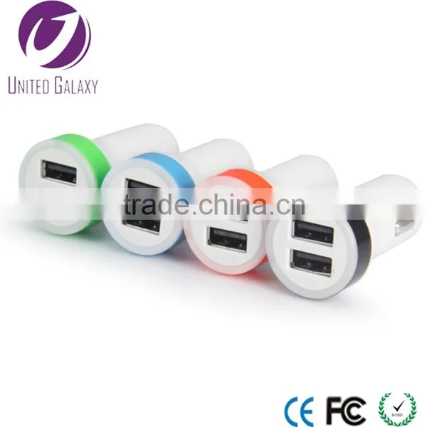 Dual Usb Car Charger for Andriod Iphone WPS Usb Lighter Usb for Car Charger photo-2