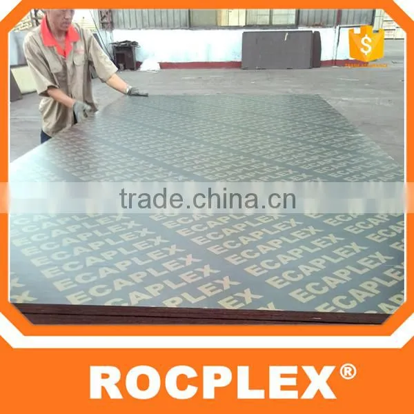 Anti-slip Wire Mesh Film Faced Plywood 12mm 15mm,18mm Hexagonal Film Faced Plywood Brown photo-4
