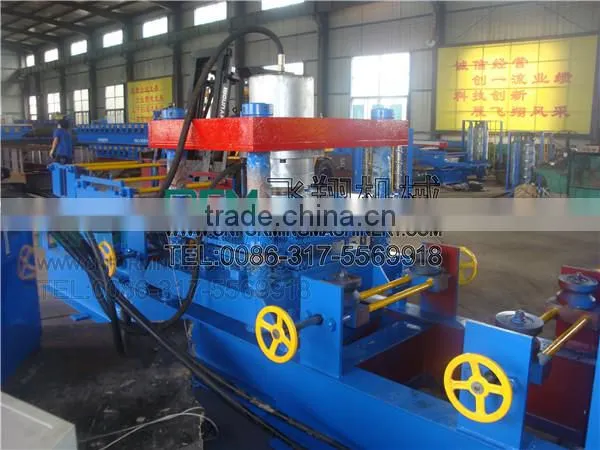 Highway Guardrail Beam Roll Forming Machine photo-5