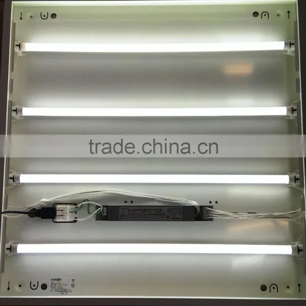 T5 LED 9W*4 Grid Recessed Mounted Light 600x600 Replaceable With T5 Fluorescent Tubes photo-4