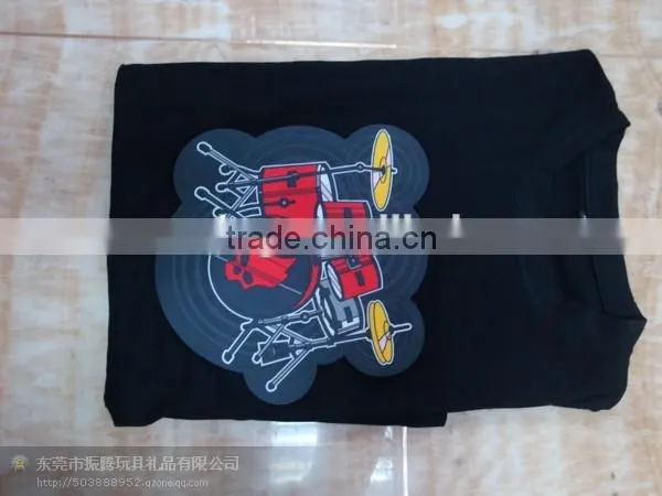 2016 Electronic Drum T-Shirt/Electric Piano Shirts/Playable Music el T-shirts photo-4