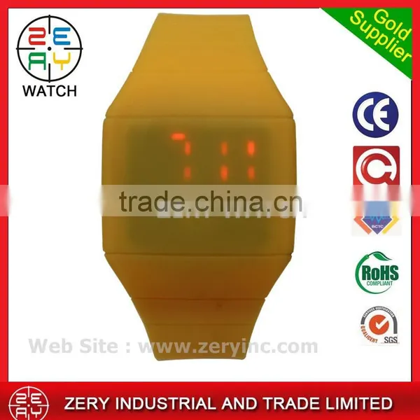 R0464 13 Colors for Choice Fashion Watch With PC Material Plastic Case photo-2