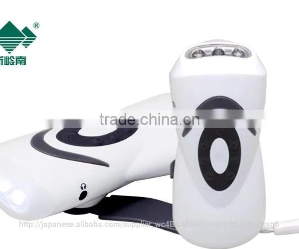 Hand Crank Dynamo Flashlight Hand Crank Generator Hand Dynamo Self Charging Radio Flashlight