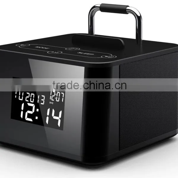 Squre Shape Bluetooth Speaker With Alarm photo-3