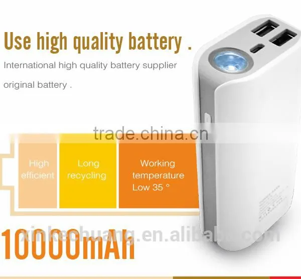 Guoguo Factory Price Wholesale Large Capacity 10000mah Portable Mobile Power Bank photo-6