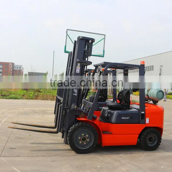 China Noelift 1-3.5ton Gasoline LPG Propane Petrol Powered Engine Forklift Truck Sale photo-2