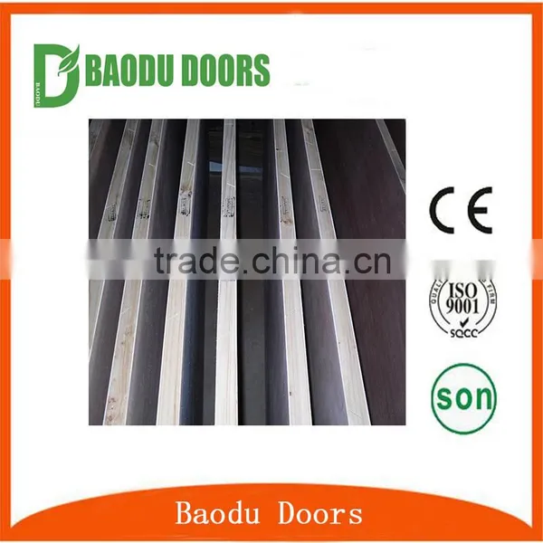 Wood Carving Door Design Laminated Plywood Veneer Wooden Flush Doors photo-2