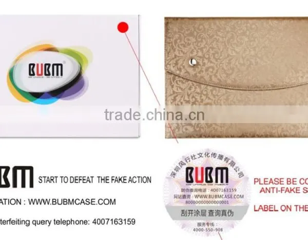 2015 BUBM Noble Gold PU Ladies Tote Laptop Bags photo-3