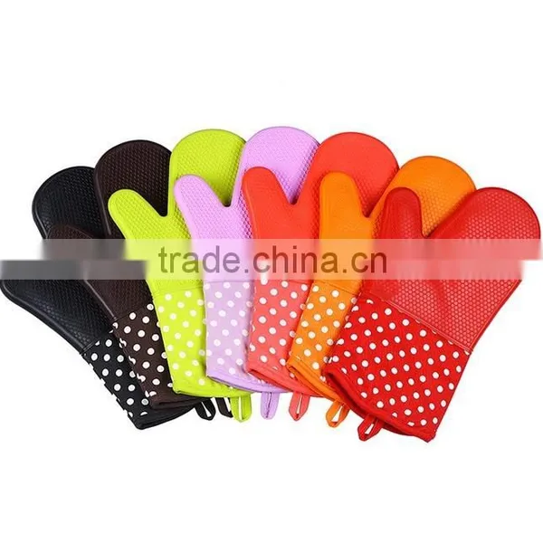 2016 Lengthened Cotton Oven Mitt,silicone Oven Mitt photo-6
