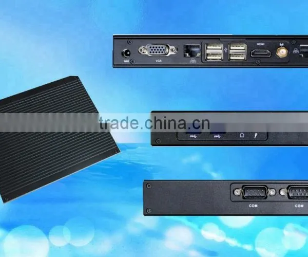 Perfect HTPC System With Dual Core Celeron J1900 Cpu 3 LAN, 2 COM 1080P HDMI VGA photo-3