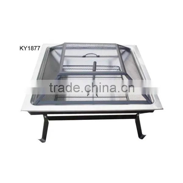 Metal Fire Pit Mesh Cheap Wood Pellet Stoves photo-5