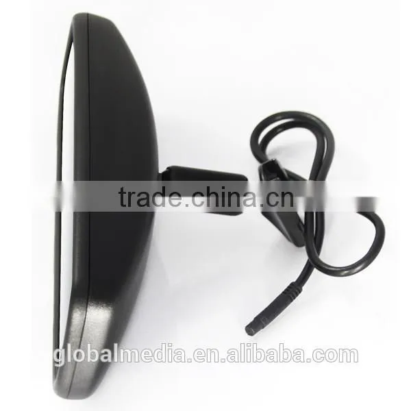 Car Rearview Mirror With Reverse Camera Rearview Monitor and OEM Parking Sensor 4 Replaceable Detectors photo-5