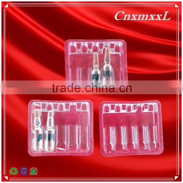 Convenient and Ecofriendly Transparent Plastic Ampoule Blister Tray With Low Price photo-4