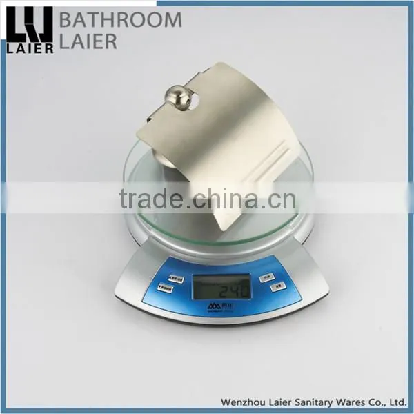 Contemporary Multi-Functional Covered Zinc Alloy Brush Nicked Bathroom Sanitary Items Wall Mounted Toilet Paper Holder photo-6