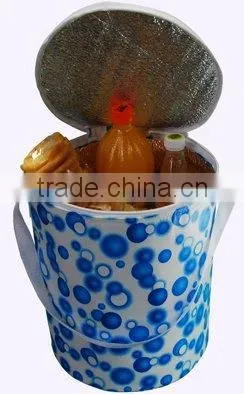 round shape cooler bag