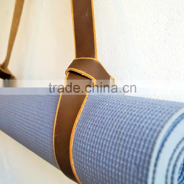 LEATHER YOGA MAT STRAP