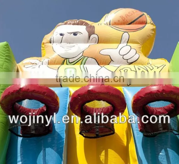 Inflatable Basketball Goal for Shooting Games/inflatable Basketball Field photo-3