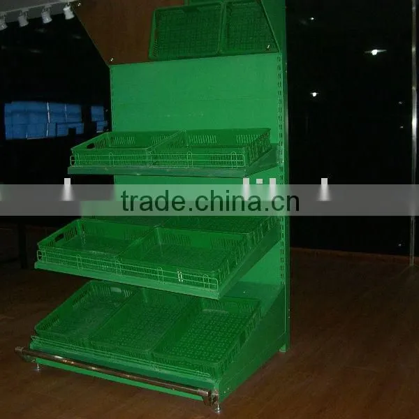 Fruit Rack With Mirror