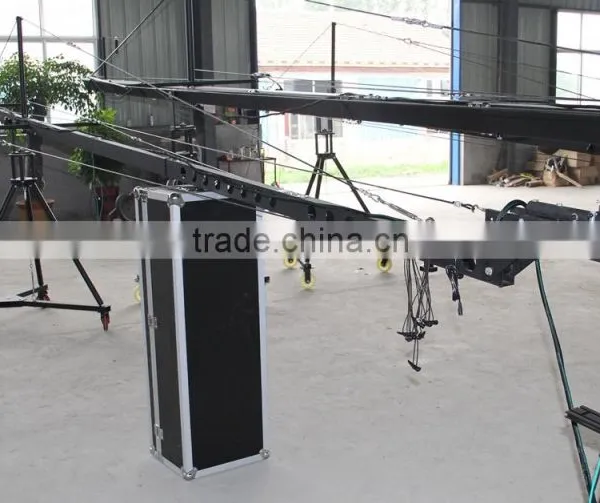 Professional 10m TV Camera Crane Square Jimmy Jib Cranes for Video Shooting photo-5