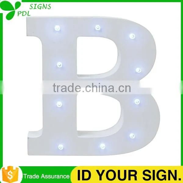 Led Lighting Marquee Sign Letter Wooden Alphabet Letters photo-4