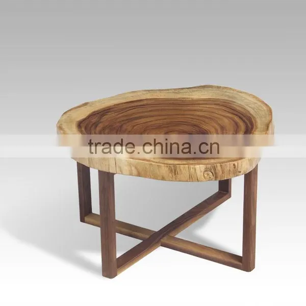 2016 China Replica Tree Design Furniture Wooden Coffee Cafe Table Restaurant for Sale photo-3