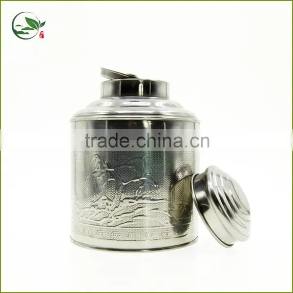 Classical Stainless Steel Airtight Tea Canister, Tea Caddy photo-6
