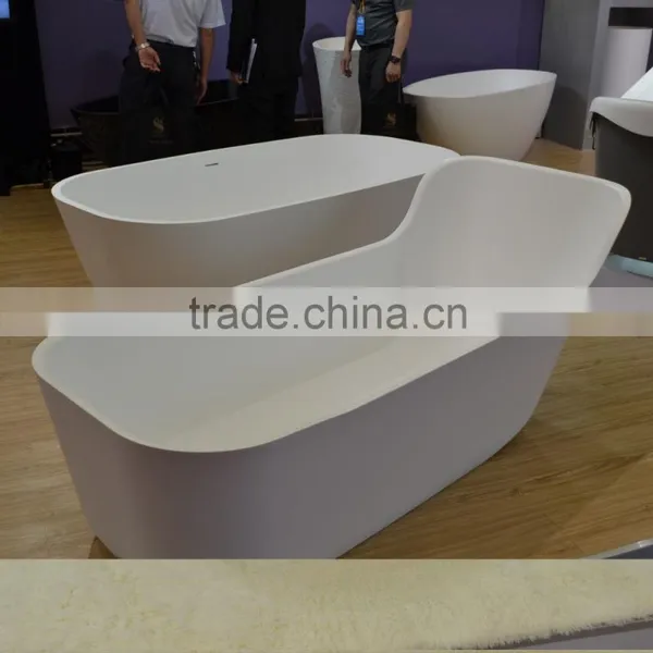 Solid Surface Bathtub For Adult, Freestanding Solid Surface Bathtub photo-4