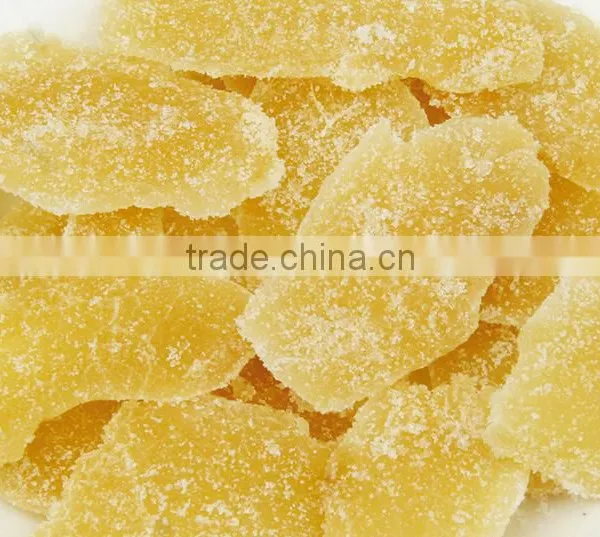 Dried ginger slices and cubes sugar ginger slices and cubes crystallizes ginger